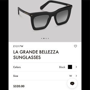 Louis Vuitton La Grande Bellezza Sunglasses